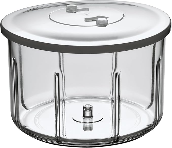 Rosle Manual Pull-Start Food Processor Multi Cutter & Salad Spinner Basket