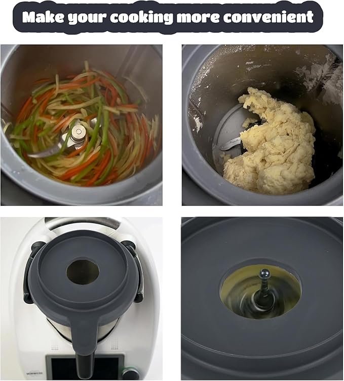 VINGVO Mixer Bowl Lid Preserve Nutrition Multifunctional Mixing Bowl Cover for TM5 TM6