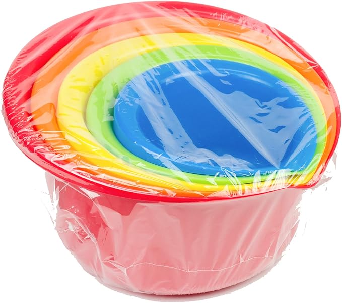 Chef Craft Select Plastic Mixing Bowl, .9 Quart Capacity, Blue