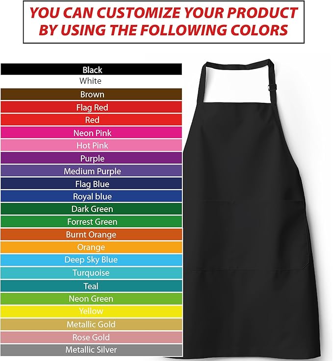 Mr and Mrs Aprons for Couples, Couple Gift for Christmas, Anniversary, Birthday, Valentines Day and Bridal Shower, Custom Wedding Gifts for Couples, Kitchen Cooking Chef Aprons and Chef Hats with Name