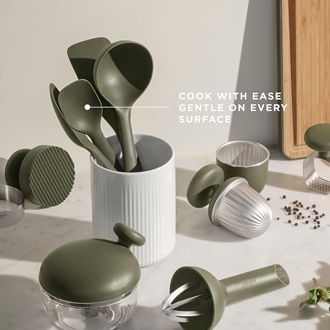 EVA SOLO | Green Tools serving Spoon | Large | Danish Design & Functionality | Green
