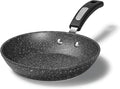Starfrit The Rock 28 cm (11") Non-Stick Fry Pan - Durable Forged Aluminum - Oven Safe - PFOA Free - Easy to Clean - Black