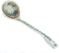 Blue Rose Polish Pottery - Red Hummingbird Ladle - 12.5" Long - Beautiful Ladle for Gravy & Soup