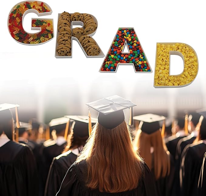 10" Reusable Plastic Box Form Tray Display for Treats, Charcuterie, Cake Pop, Candy, Charcuterie Box, Custom Charcuterie Letters Fillable - Reusable Letter Box - (White Plastic, Z)