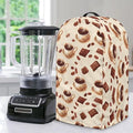 Blender Dust Cover, Coffee Drink Pattern Stand Mixer Appliance Covers, Anti Fingerprint Polyester Dust Proof Blender Cover for Home Kitchen
