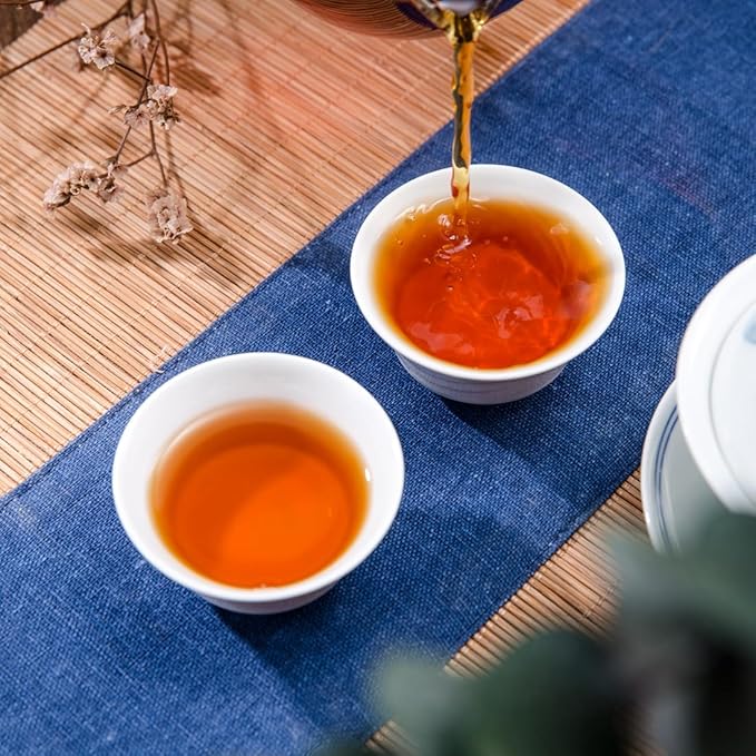 ChaWuWarmSun [A] JinJunMei Black Tea,8.8oz/250g,Chinese Loose Leaf Tea,WuYi Mountain,FuJian China