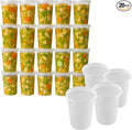 [32 oz Heavy-Duty PP Deli Containers with Lids – 20 Sets| Microwave & Freezer Safe | Durable, Leak-Resistant & Reusable | Ideal for Food Storage, Meal Prep, Restaurants & Catering