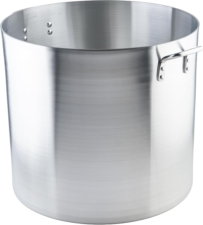 Winco Heavy-Duty Aluminum Stock Pot, 4mm, 100 Quart
