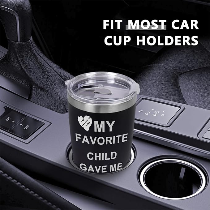 Best Mom Ever, Best Dad Ever Tumbler Cup, Father's Day Gifts for Dad Men, Mother's Day Gift for Mom Women from Daughter Son, Gifts for Grandpa Husband Wife Uncle- Tumbler 20 OZ
