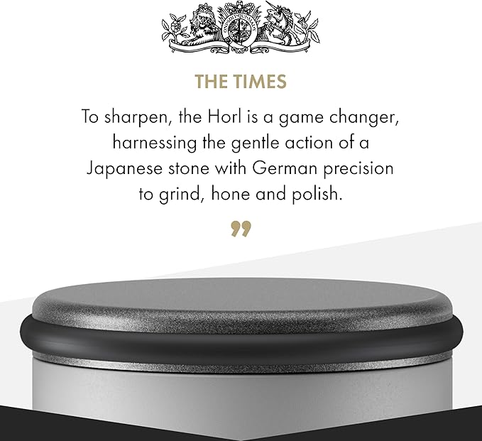 HORL 2 Cruise Rolling Knife Sharpener for Straight Edge Knife Sharpening Kit for Kitchen Knives Engineered in Germany with Industry Diamonds for Steel of any hardness with 20 Degrees