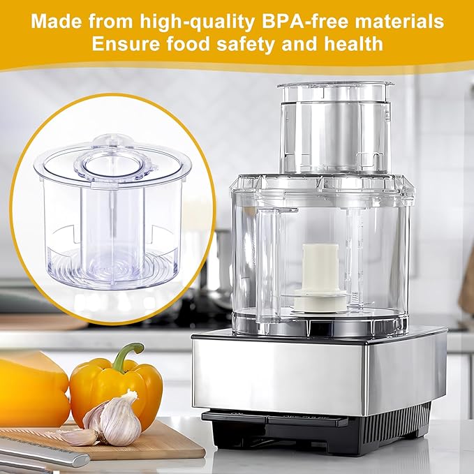 DLC-2014PT1 Large Pusher fits for Cuisinart Large Pusher Food Processor DFP-14 & DLC-2014, And The Small Pusher DLC-2014SPT1-1