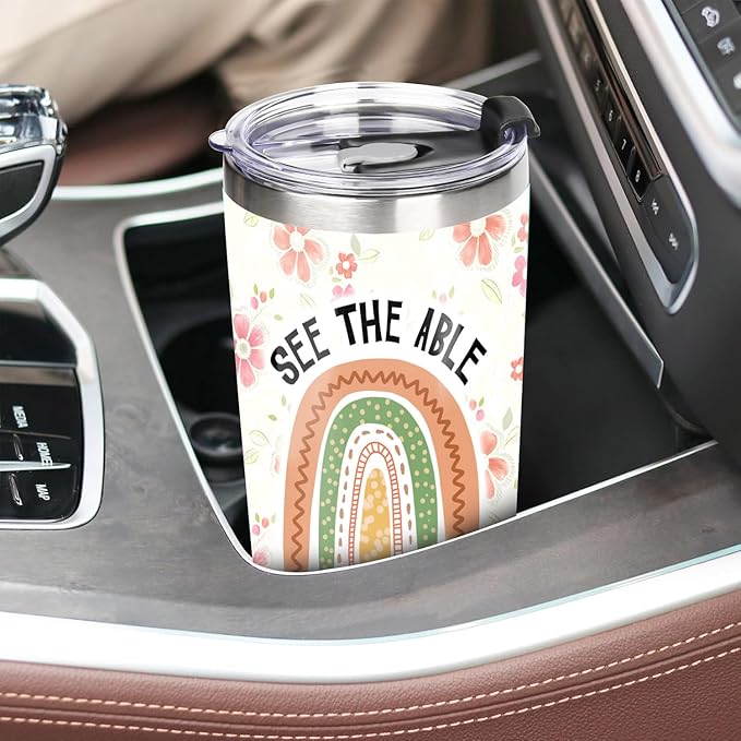 Occupational Therapy Gifts - Tumbler Stainless Steel 20oz OT Occupational Therapist Gift For Women Men, Occupational Therapy Assistant Drinking Cups For Coworker Staffs (OT04)