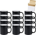 11oz Color Changeable Sublimation Mug Black, Packed in White Box, Case of 24