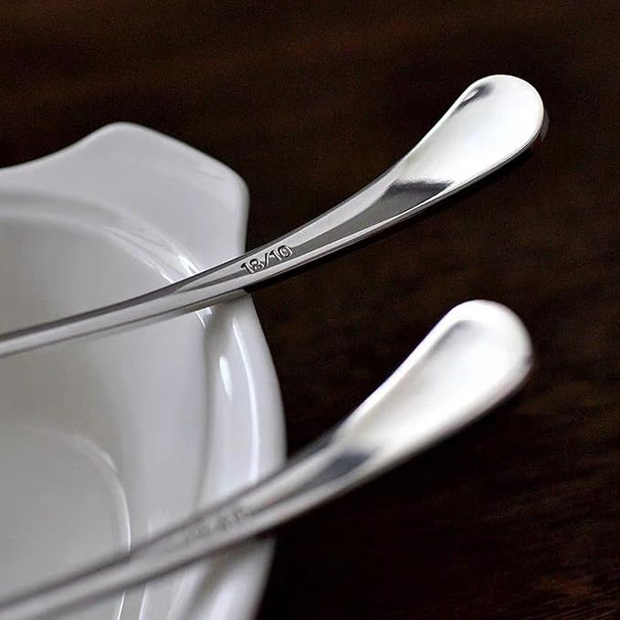Small Ladle 18/10 Stainless Steel Sauce Ladle for Spooning Sauces or Gravies, 7.9 Inch 1 Pack (Color:Silver)
