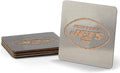 YouTheFan NFL New York Jets Boasters, 4-Piece Coaster Set