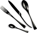 Luxury 4-Piece 18/10 Stainless Steel Flatware Set, Mirror Polishing Silver