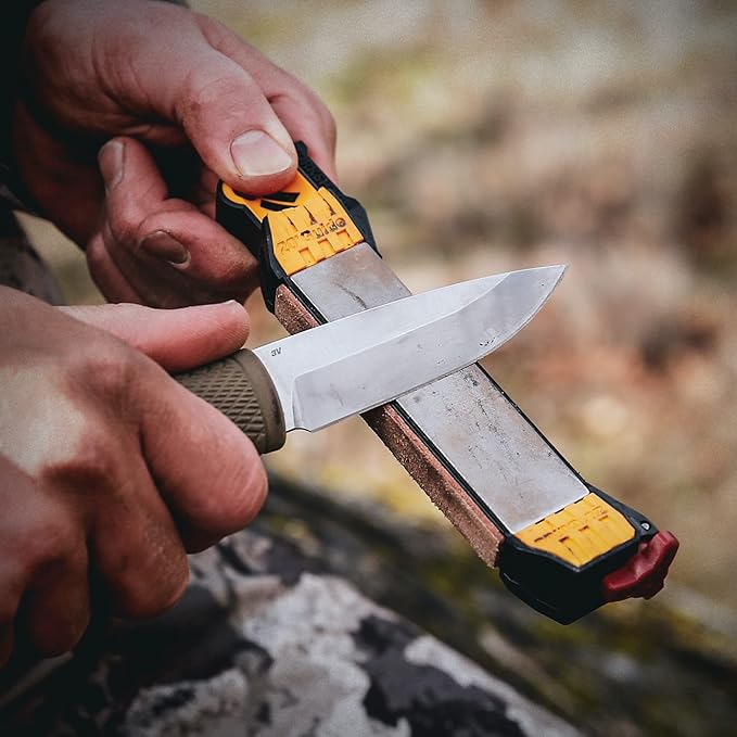 Work Sharp Ultimate Gift Bundle with Professional Precision Adjust Elite Knife Sharpener Kit and the Guided FIeld Sharpener