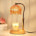 Christmas Birthday Gifts for Women, Candle Warmer Lamp with Timer & Height Adjustable, House Warming Gift for New Home Essentials, Gift for Mom Her Grandma, Flower Candle Warming Lamp