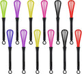 12 Pack Hair Color Whisk Mini Whisk for Hair Dye Color Mixing Christmas Gifts 7 x 1.2 in Salon Barber Plastic dressing Dye Kitchen Baking Cooking Mixer Tool