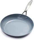 GreenPan Valencia Pro Hard Anodized Healthy Ceramic Nonstick 12" Frying Pan Skillet, PFAS-Free Cookware, Stainless Steel Handle, Induction Suitable, Dishwasher Safe, Oven Safe,