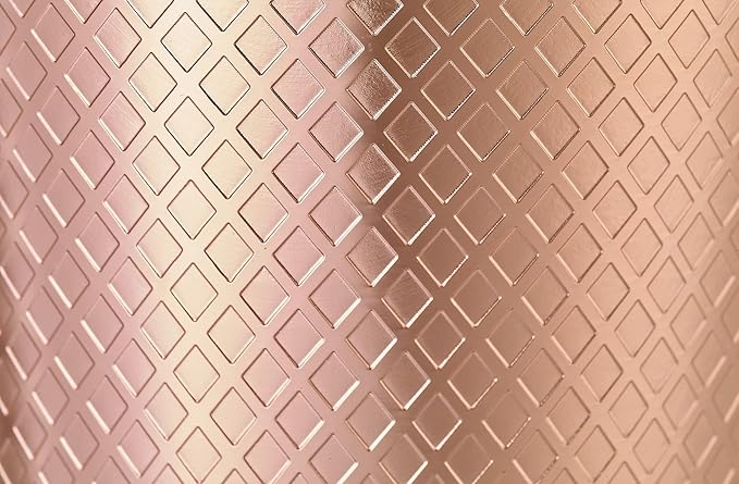Barfly Diamond Lattice Shaker Set, Copper Plated
