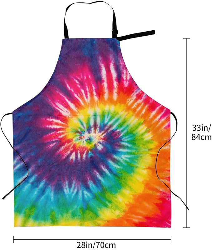 Apron Bib with 2 Pockets and Adjustable Neck Waterproof Kitchen Cooking Gardening Chef Aprons for Women Men