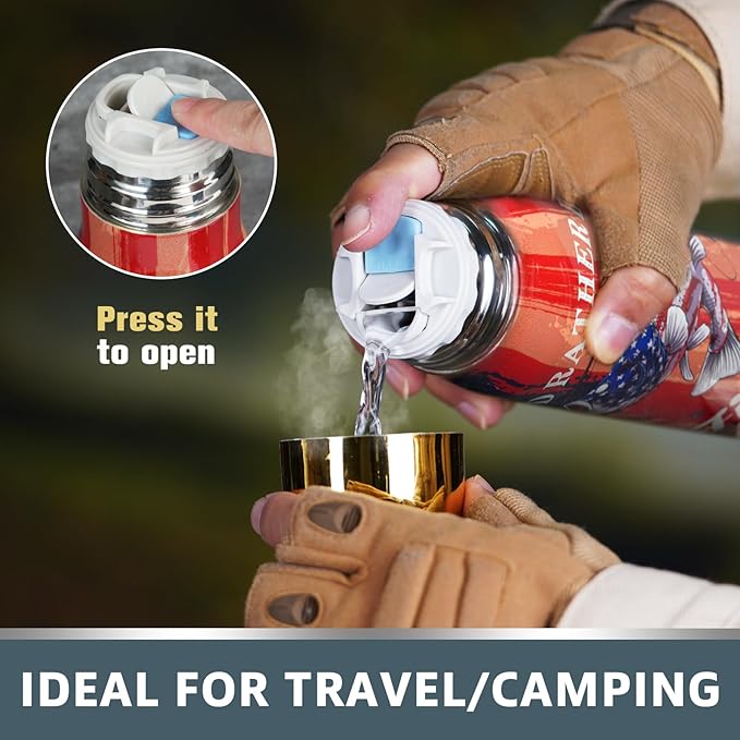 Fishing Gifts for Men Dad - Stocking Stuffers for Adults Mens Gifts Ideas - 17 oz Cool Tumbler Presents - White Elephant Gift for Dads Who Have Everything - Dad Gift Christmas -Stocking Stuffers 2025