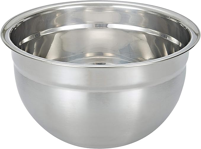 Stainless Steel Mixing Bowl for Baking Cooking and Food Storage Metal Kitchen Aid Mixing Bowls 5 Quart