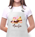 Personalized Baking Apron with Custom Name, Personalized Kitchen Apron Mother's Day Gift for Mom, Custom Art Gifts for Dad, Mother, Women, Adjustable Baker Apron for Women - Cute Aprons Funny Design