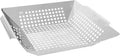 Outset QS70 Square 12-Inch Grill Wok, 12.25 x 13.5 x 3