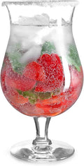 Ravenscroft Crystal Titanium Belgian Beer Glasses | Set of 4 | Lead-Free Crystal | 22 Fluid Ounces | Sheer Rim | Dsihwasher Safe | Elegant and Durable | Perfect for Beer and Frozen Cocktails
