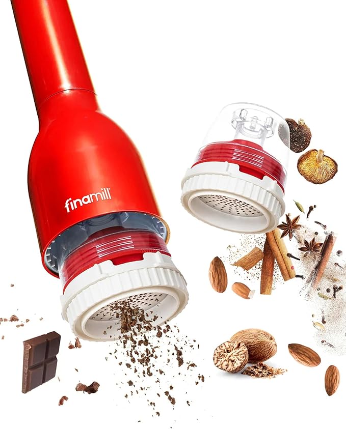 FinaMill Interchangeable Spice Pod - FinaPod GT Safely Grates Hard Spices and Nuts, GT Also Grates Chocolate, Dried Mushrooms and More - 1 Pod