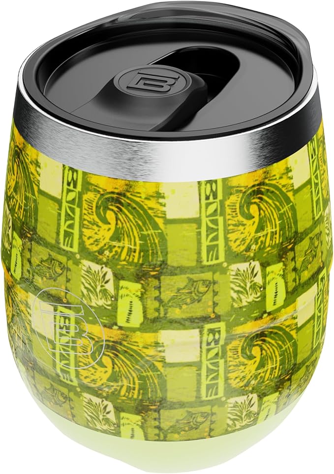 BOTE MagnePod Drinkware MAGNETumbler Stemless Wine Tumbler with Lid Drink Cooler 12 oz Size Keeps Wine Beer Soda Water Cold Insulated attach to Compatible SUPs Kayaks Floats Multiple Colors