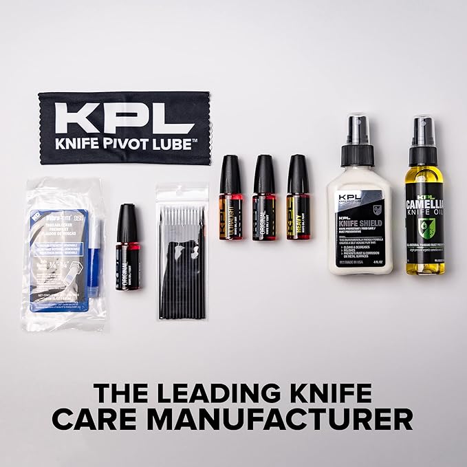 Knife Pivot Lube – Camellia Knife Oil for Blades – Tsubaki, Honing Oil for Cleaning and Blade Care – 60ml Spray Bottle