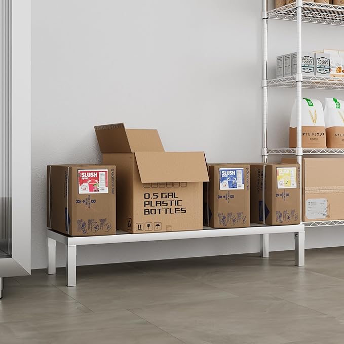 48" x 14" | 8" Off The Floor Aluminum Dunnage Rack | 900 Lbs Capacity
