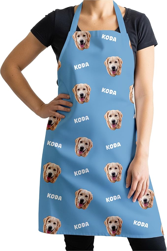 Winslow & Brody Custom Photo Aprons - Ships Next Day - USA Made - Gift for Loved Ones - Chef Apron for Women and Men