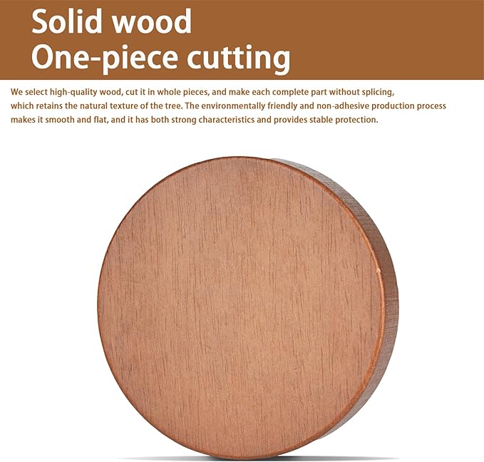 Wooden Trivets for Hot Dishes, Tree Shape Trivet Set, Foldable Kitchen Wooden Trivets, Tree Coaster for Hot Dishes、Pot、Bowl、teapot、hot Pot Holders (4 Piece-Original Wood)