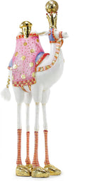 MACKENZIE-CHILDS Patience Brewster Nativity Figurine, Christmas Nativity Home Decor, Frank the Camel