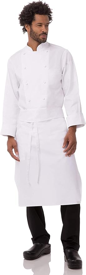 Chef Works Tapered Chef's Apron, 32-Inch Length by 21-Inch Width
