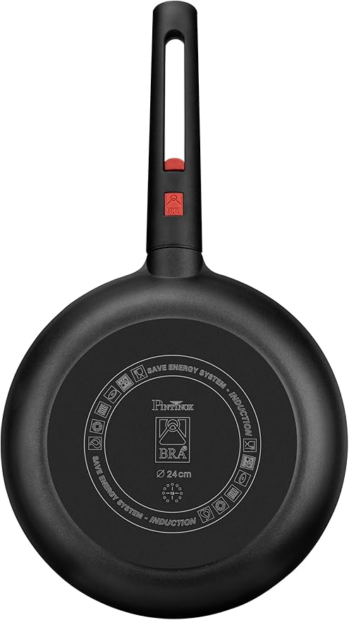 BRA COOKWARE Infinity Nonstick Frying Pan | 11-Inch Cast Aluminum Skillet | PFOA/PFAS Free Fry Pan | All Cooktops (incl Induction) Searing Skillet | Oven Safe up to 425°F (w/o Removable Handle)