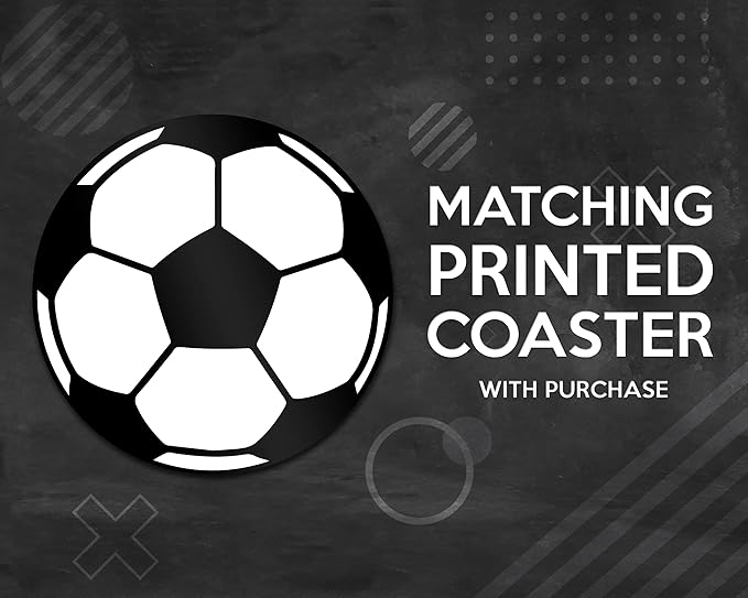 Soccer Coach Gift - Personalized Soccer Gift, Soccer Accessories, Best Coach gifts for coaches, End of Season, Girls Soccer Coach Gifts (Soccer, Whiskey Decanter Set)