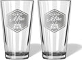Hockey Coach Beer Glasses - Hockey Coach Gifts Personalized Coach Pint Glass Engraved Coach Award Hockey Beer Glass End of Season Gifts Coach (Hockey, Dbl Pint Gift Box)