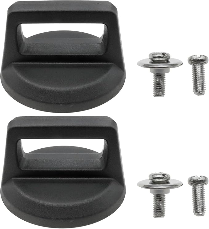 2 PCS Universal Pot Lid Top Replacement Knob Cover Knob Handle Kitchen Cookware Light-Colored Wood Grain (Black)