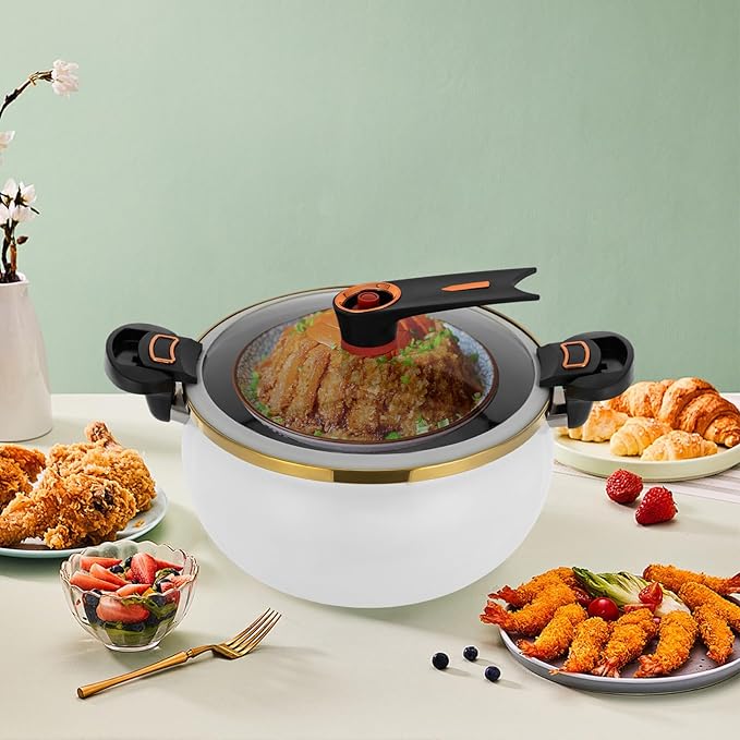 8L Micro Pressure Cooker Non-Stick Multi-Function Micro Pressure Cooking Pot