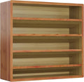 Orimade 4 Tier Spice Rack Organizer for Cabinet, Freestanding Bamboo Seasoning Rack for Countertop, Cupboard, Pantry, Kitchen, 13.18 x 4.13 x 12.2 inches(Spice Jars Not Included), Bronze