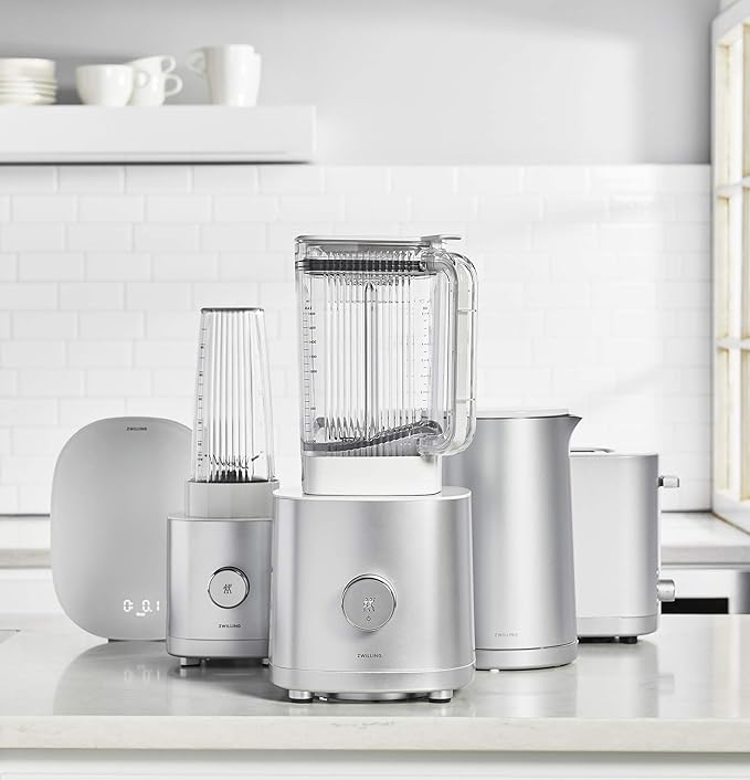 ZWILLING Enfinigy, 2-Slice Toaster, Extra Wide 1.5" Slots for Bagels and Toast, Silver
