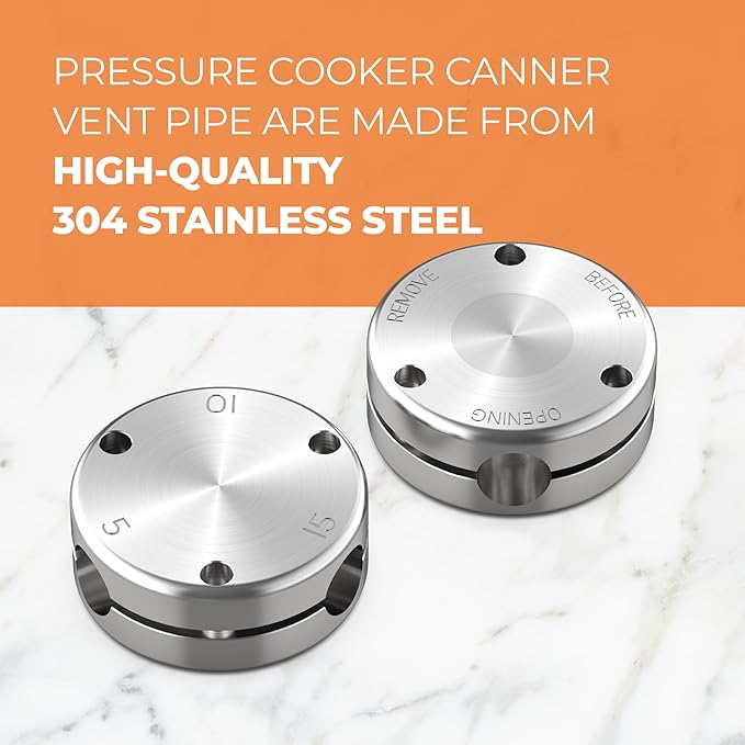 Pressure Regulator Weight Replacement for 1930-10.5 qt,15.5 qt,21.5qt,25 qt,30qt,41.5 qt Pressure Cooker Canner,Part of the Automatic Pressure Control-Fits for Pressure Cookers/Canners with Vent Pipe