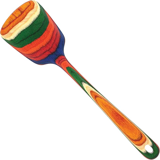 Totally Bamboo Baltique Marrakesh Collection 12-1/2" Wooden Spatula, Safe for Nonstick