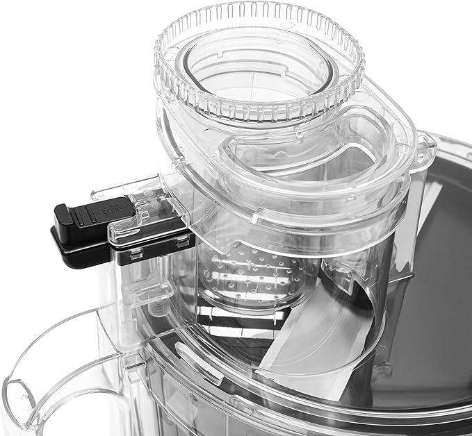 5-in-1 Commercial Food Processor, 600W Veggie Shredder 110V Electric Vegetable Chopper, Multifunctional Meat Blender Grinder Combo for Vegetable Fruits Meat Ginger Garlic