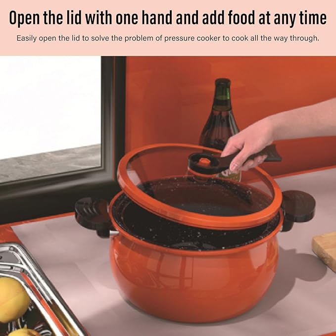 Efficient Multifunctional Micro Pressure Cooker for Fast Cooking Home Kitchenware (7L)